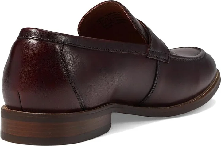 Florsheim Rucci Moc Toe Penny Loafer Men's Lace Up Wing Tip Shoes Burgundy : 7 W (3E), EVA/Leather/Rubber - Image 4