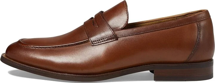 Florsheim Rucci Moc Toe Penny Loafer Men's Lace Up Wing Tip Shoes Cognac : 11.5 M (D), EVA/Leather/Rubber - Image 6
