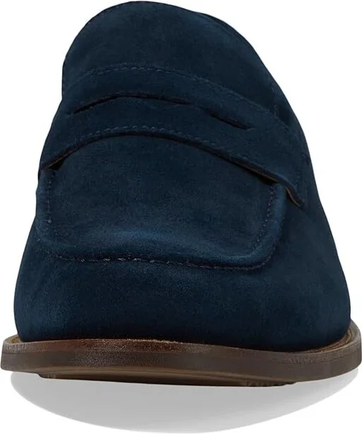 Florsheim Rucci Moc Toe Penny Loafer Men's Lace Up Wing Tip Shoes Navy : 7.5 W (3E), EVA/Leather/Rubber - Image 5