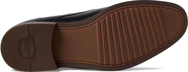 Florsheim Rucci Moc Toe Tassel Loafer Men's Lace Up Wing Tip Shoes Black : 7.5 W (3E), Leather - Image 3