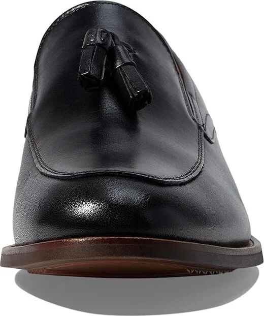 Florsheim Rucci Moc Toe Tassel Loafer Men's Lace Up Wing Tip Shoes Black : 7.5 W (3E), Leather - Image 5