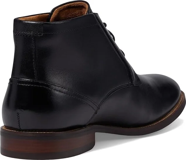 Florsheim Rucci Plain Toe Chukka Boot Men's Shoes Black Smooth : 9.5 M (D), Leather - Image 4
