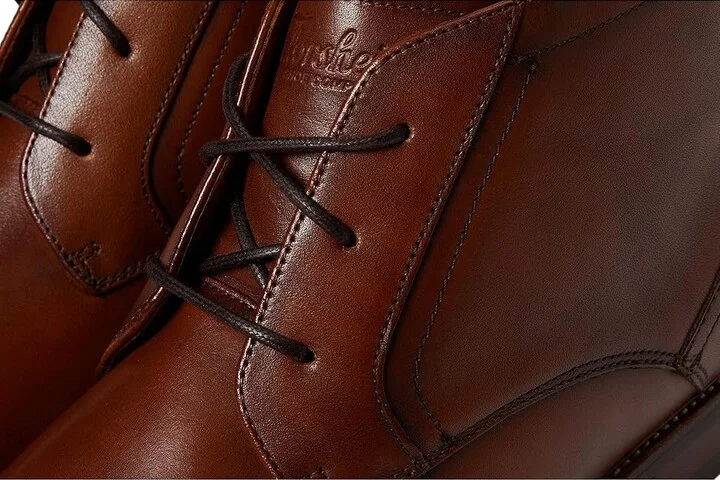 Florsheim Rucci Plain Toe Chukka Men's Boots Cognac : 7 W (3E), EVA/Lace/Leather - Image 5