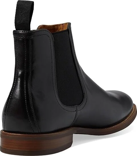 Florsheim Rucci Plain Toe Gore Boot Men's Lace Up Wing Tip Shoes Black : 13 M (D), Leather - Image 4