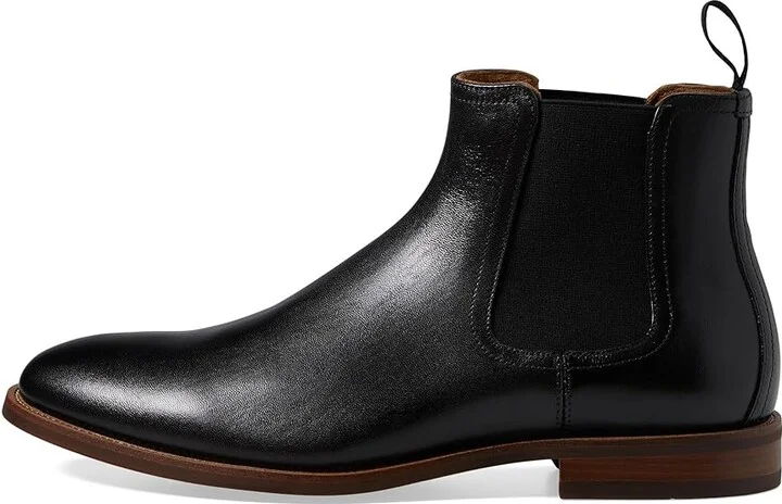Florsheim Rucci Plain Toe Gore Boot Men's Lace Up Wing Tip Shoes Black : 13 M (D), Leather - Image 5