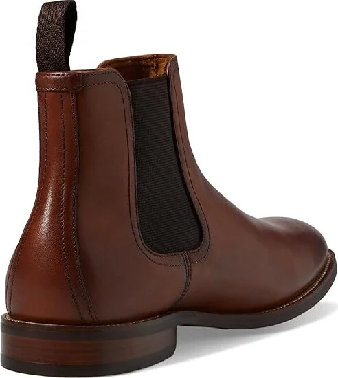 Florsheim Rucci Plain Toe Gore Boot Men's Lace Up Wing Tip Shoes Cognac : 13 M (D), Leather - Image 4