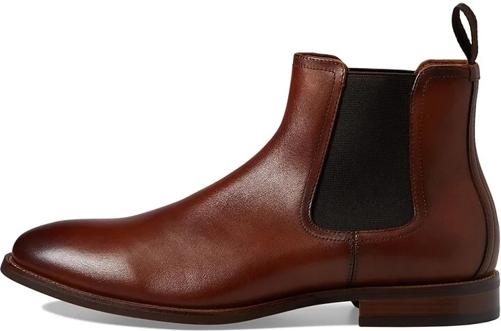 Florsheim Rucci Plain Toe Gore Boot Men's Lace Up Wing Tip Shoes Cognac : 13 M (D), Leather - Image 5