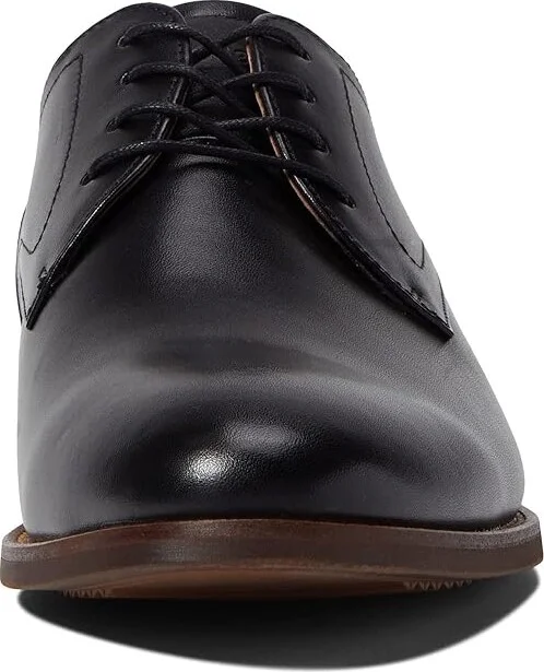 Florsheim Rucci Plain Toe Oxford Men's Shoes Black Smooth : 7 W (3E), Leather - Image 2