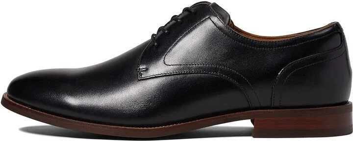 Florsheim Rucci Plain Toe Oxford Men's Shoes Black Smooth : 7 W (3E), Leather - Image 5