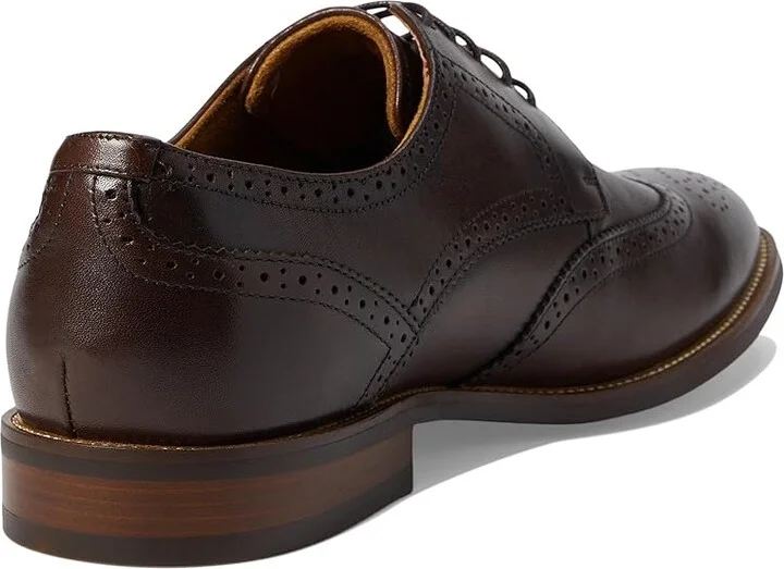 Florsheim Rucci Wing Tip Oxford Men's Shoes Brown : 13 M (D), Leather - Image 4