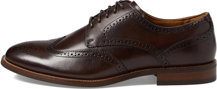 Florsheim Rucci Wing Tip Oxford Men's Shoes Brown : 13 M (D), Leather - Image 6