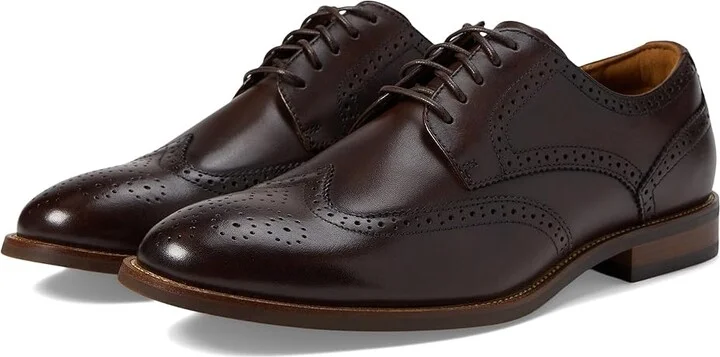Florsheim Rucci Wing Tip Oxford Men's Shoes Brown : 13 M (D), Leather