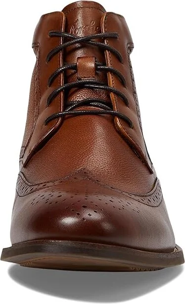 Florsheim Rucci Wingtip Lace Boot Men's Boots Cognac : 12 M (D), Leather - Image 2