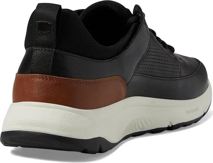 Florsheim Satellite Perf Lace-Up Sneakers Men's Shoes Black : 7.5 M (D), Leather - Image 4