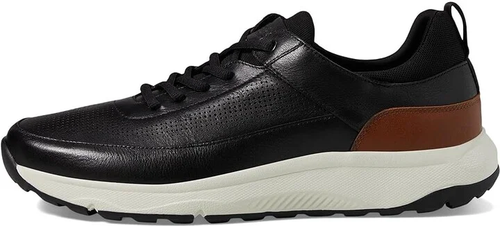 Florsheim Satellite Perf Lace-Up Sneakers Men's Shoes Black : 7.5 M (D), Leather - Image 6