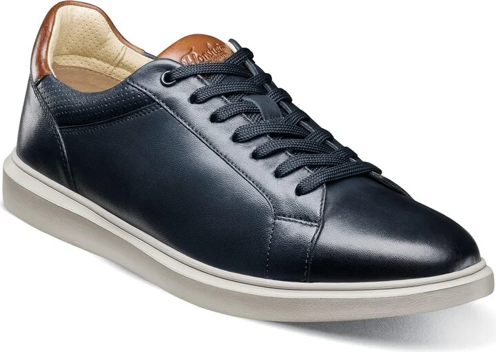 Navy-cognac