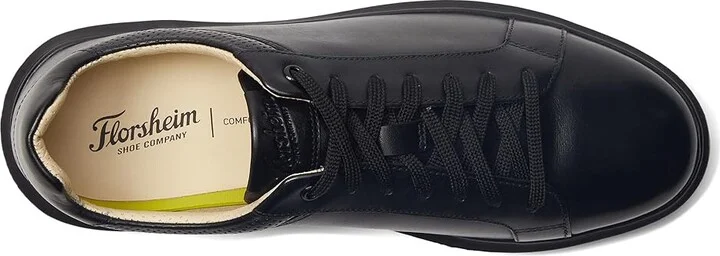 Florsheim Social Lace To Toe Sneakers Men's Shoes Black : 7 M (D), Leather - Image 2