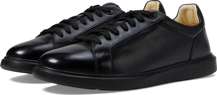 Florsheim Social Lace To Toe Sneakers Men's Shoes Black : 7 M (D), Leather