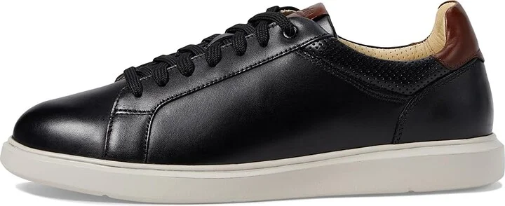 Florsheim Social Lace To Toe Sneakers Men's Shoes Black/White Sole : 9 M (D), Leather - Image 6