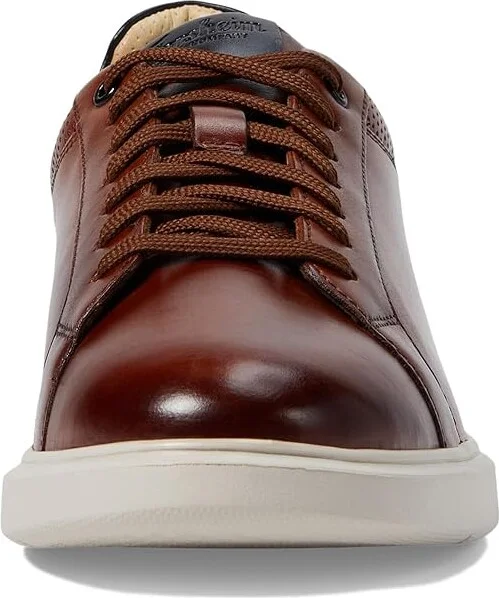 Florsheim Social Lace To Toe Sneakers Men's Shoes Cognac : 13 M (D), Leather - Image 5