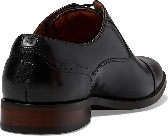 Florsheim Sorrento Cap Toe Oxford Men's Shoes Black Smooth : 13 M (D), Leather - Image 4