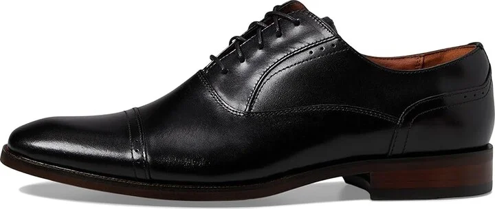 Florsheim Sorrento Cap Toe Oxford Men's Shoes Black Smooth : 13 M (D), Leather - Image 6
