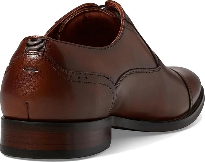 Florsheim Sorrento Cap Toe Oxford Men's Shoes Cognac Smooth : 7 M (D), Leather - Image 4