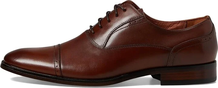 Florsheim Sorrento Cap Toe Oxford Men's Shoes Cognac Smooth : 7 M (D), Leather - Image 6