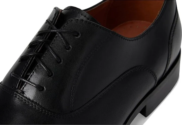 Florsheim Sorrento Lux Cap Toe Balmoral Oxford Men's Lace Up Wing Tip Shoes Black : 12 W (3E), Leather - Image 7