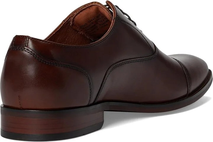 Florsheim Sorrento Lux Cap Toe Balmoral Oxford Men's Lace Up Wing Tip Shoes Brown : 8 W (3E), Leather - Image 4