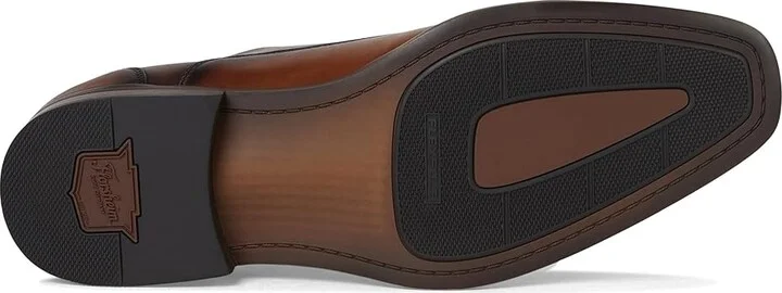 Florsheim Sorrento Lux Cap Toe Balmoral Oxford Men's Lace Up Wing Tip Shoes Cognac : 7.5 M (D), Leather - Image 3