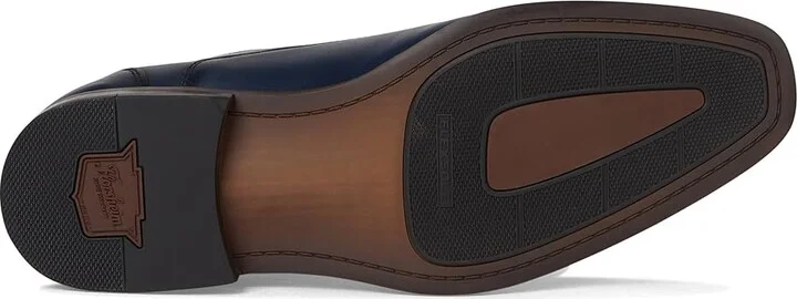 Florsheim Sorrento Lux Cap Toe Balmoral Oxford Men's Lace Up Wing Tip Shoes Navy : 10 W (3E), Leather - Image 3