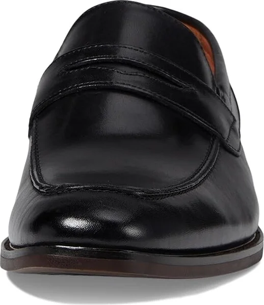 Florsheim Sorrento Moc Toe Penny Loafer Men's Shoes Black Smooth : 7 M (D), Leather - Image 5