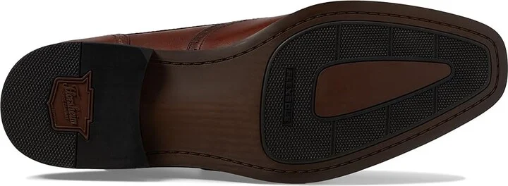 Florsheim Sorrento Wing Tip Oxford Men's Shoes Cognac Smooth : 7 M (D), Leather - Image 3