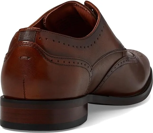 Florsheim Sorrento Wing Tip Oxford Men's Shoes Cognac Smooth : 7 M (D), Leather - Image 4