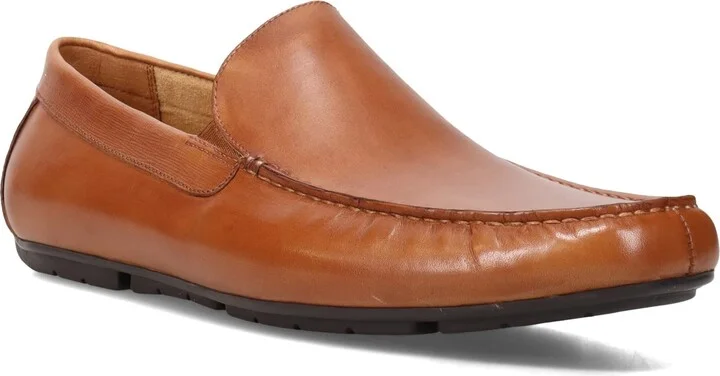 Florsheim Talladega Moc Toe Venetian Driver Slipon Mens Slip On 7 2E US Cognac