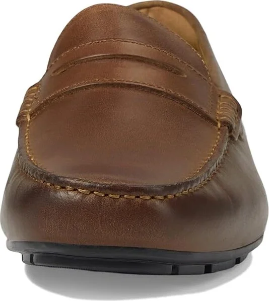Florsheim Throttle Penny Men's Shoes Brown Crazy Horse II : 9 M (D), Leather - Image 5