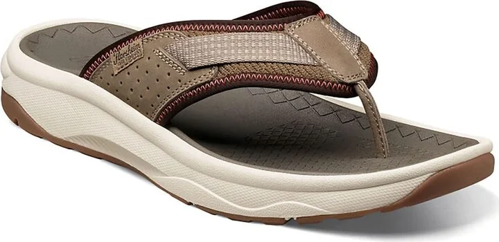 Florsheim Tread Lite Thong Sandal Mens Sandal 9 DM US Taupe