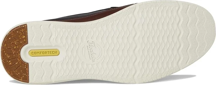 Florsheim Tropics Moc Toe Venetian Slip-On Men's Shoes Black : 11 W (3E), Leather - Image 3