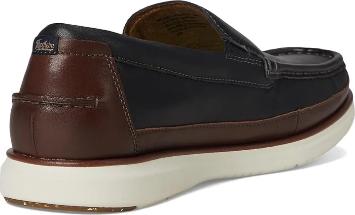 Florsheim Tropics Moc Toe Venetian Slip-On Men's Shoes Black : 11 W (3E), Leather - Image 4