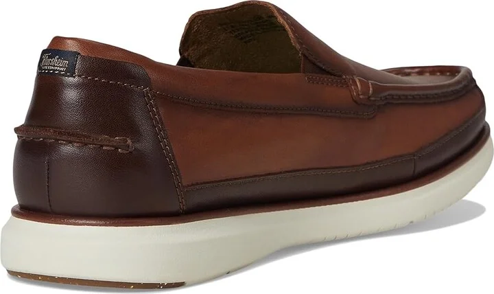 Florsheim Tropics Moc Toe Venetian Slip-On Men's Shoes Cognac : 11.5 M (D), Leather - Image 4