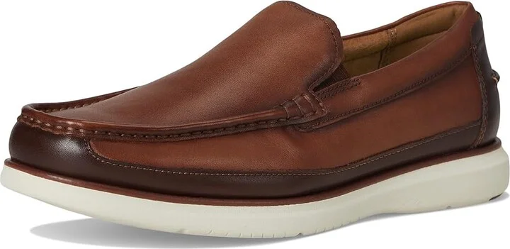 Florsheim Tropics Moc Toe Venetian Slip-On Men's Shoes Cognac : 11.5 M (D), Leather - Image 5