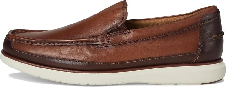 Florsheim Tropics Moc Toe Venetian Slip-On Men's Shoes Cognac : 11.5 M (D), Leather - Image 6