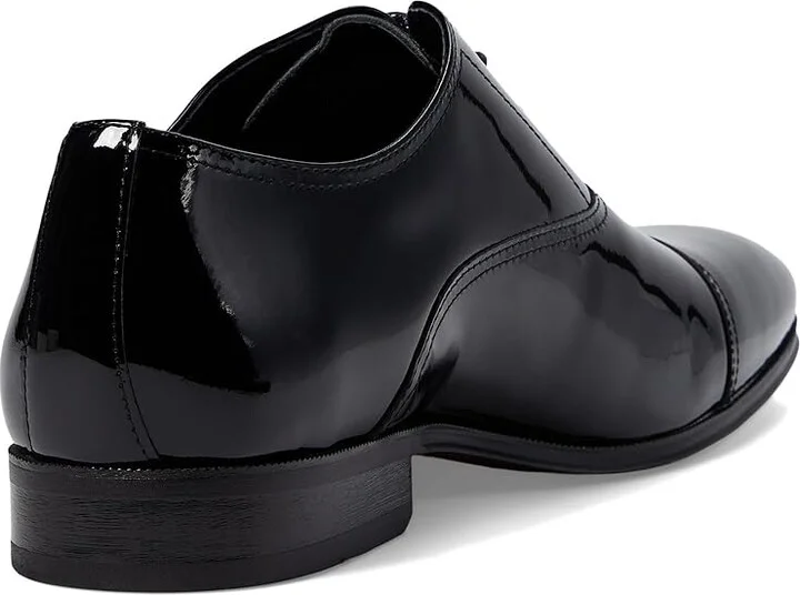 Florsheim Tux Cap Toe Oxford Men's Lace Up Cap Toe Shoes Black Patent : 7 D (M), Patent Leather - Image 5