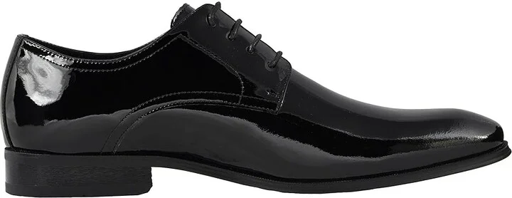 Florsheim Tux Plain Toe Oxford Men's Plain Toe Shoes Black Patent : 7 D (M), Patent Leather - Image 8