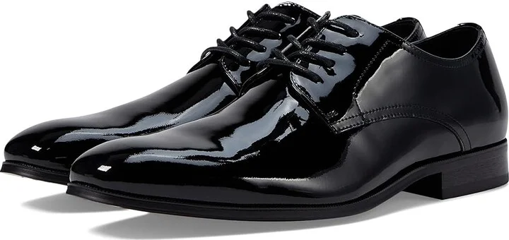 Florsheim Tux Plain Toe Oxford Men's Plain Toe Shoes Black Patent : 7 D (M), Patent Leather