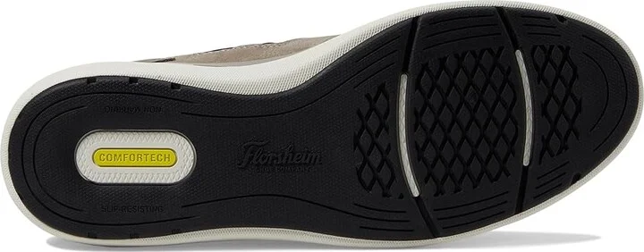 Florsheim Venture Knit Plain Toe Sneaker Men's Shoes Gray : 7 M (D), Textile/Leather - Image 3