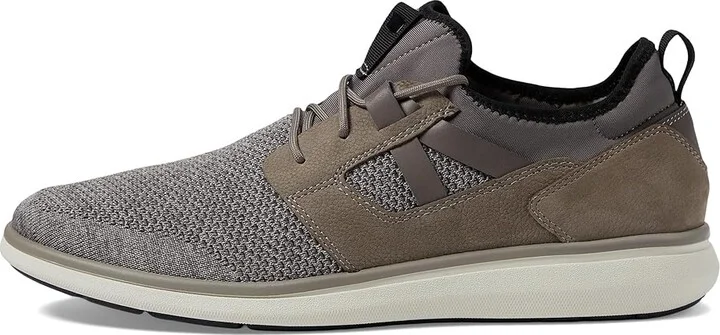 Florsheim Venture Knit Plain Toe Sneaker Men's Shoes Gray : 7 M (D), Textile/Leather - Image 6