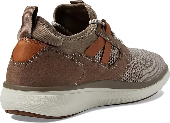 Florsheim Venture Knit Plain Toe Sneaker Men's Shoes Mushroom : 7 M (D), Textile/Leather - Image 4