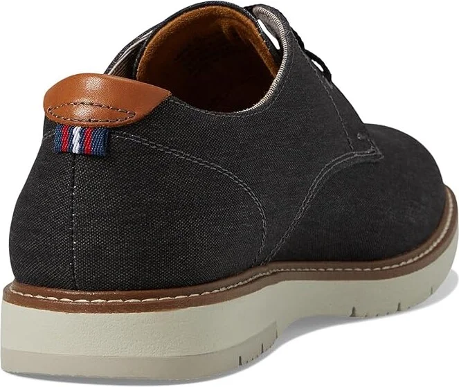 Florsheim Vibe Canvas Plain Toe Oxford Men's Shoes Black : 11 M (D), Canvas/Rubber - Image 4